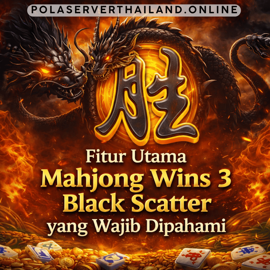 Fitur Utama Mahjong Wins 3 Black Scatter yang Wajib Dipahami
